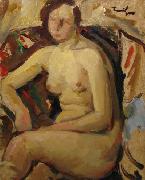 Nicolae Tonitza Nud. oil painting artist